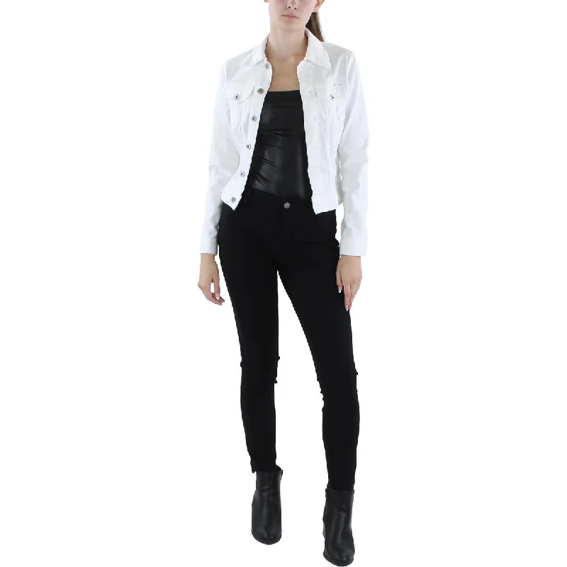 AG Adriano Goldschmied Womens Short Jean Denim Jacket Cotton Jacket Linen Jacket Terry Jacket AG Adriano Goldschmied Womens Short Jean Denim Jacket Cotton Jacket Linen Jacket Terry Jacket