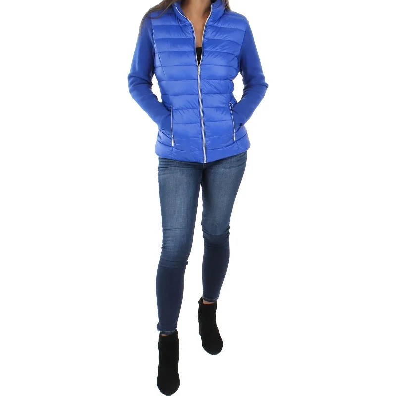 Calvin Klein Womens Warm Short Puffer Jacket Denim Jacket Leather Jacket Suede Jacket Calvin Klein Womens Warm Short Puffer Jacket Denim Jacket Leather Jacket Suede Jacket