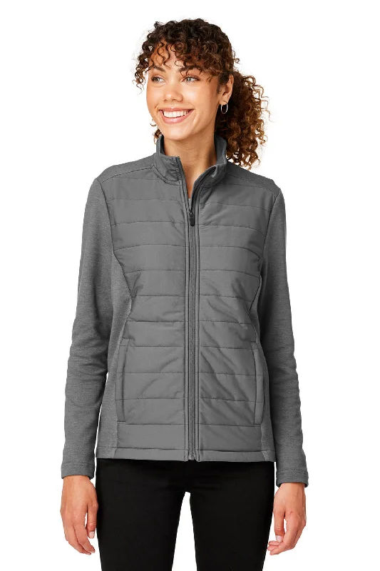 Devon & Jones Womens New Classics Charleston Hybrid Full Zip Jacket - Graphite Grey Melange Mesh Jacket Canvas Jacket Denim Jacket Devon & Jones Womens New Classics Charleston Hybrid Full Zip Jacket - Graphite Grey Melange Mesh Jacket Canvas Jacket Denim Jacket