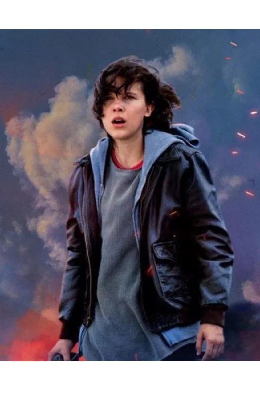 Godzilla King Of The Monsters Madison Russell Jacket Plaid Jacket Tartan Jacket Houndstooth Jacket