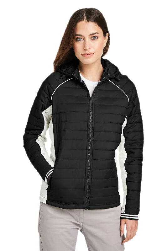 Nautica Womens Nautical Mile Wind & Water Resistant Packable Full Zip Hooded Puffer Jacket - Black/Antique White Hooded Jacket Caped Jacket Shawl Collar Jacket Nautica Womens Nautical Mile Wind & Water Resistant Packable Full Zip Hooded Puffer Jacket - Black/Antique White Hooded Jacket Caped Jacket Shawl Collar Jacket