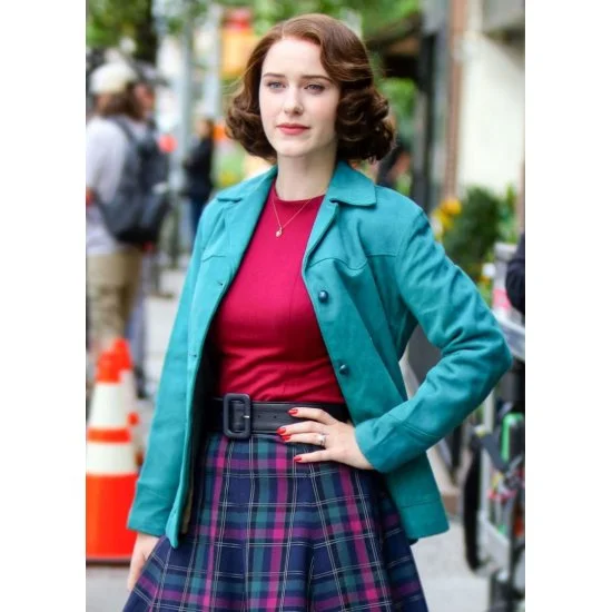 Rachel Brosnahan The Marvelous Mrs. Maisel Jacket Insulated Jacket Fitted Jacket Loose Jacket Rachel Brosnahan The Marvelous Mrs. Maisel Jacket Insulated Jacket Fitted Jacket Loose Jacket