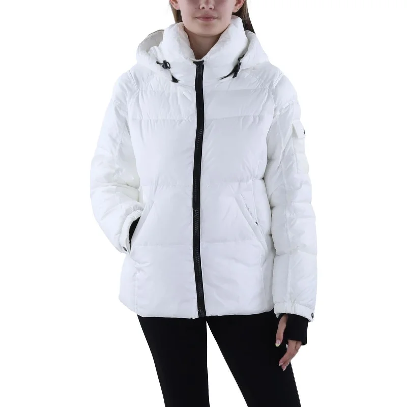 S13/NYC Womens Matte Kylie Solid Nylon Puffer Jacket Herringbone Jacket Checkered Jacket Solid Jacket S13/NYC Womens Matte Kylie Solid Nylon Puffer Jacket Herringbone Jacket Checkered Jacket Solid Jacket