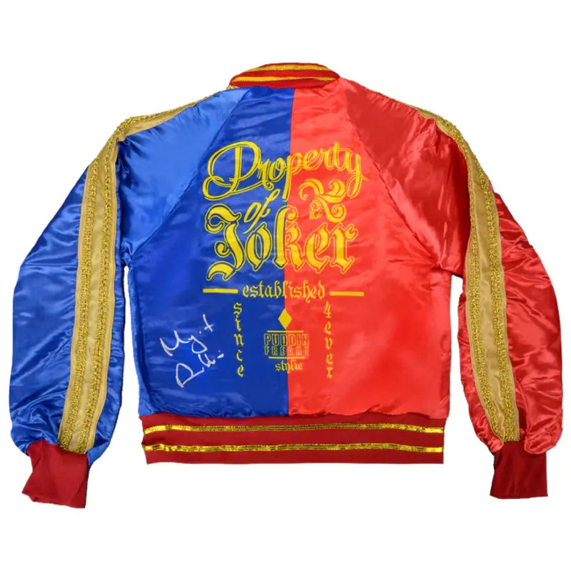 Suicide Squad Margot Robbie Harley Quinn Jacket Ribbed Jacket Pleated Jacket Ruffled Jacket Suicide Squad Margot Robbie Harley Quinn Jacket Ribbed Jacket Pleated Jacket Ruffled Jacket