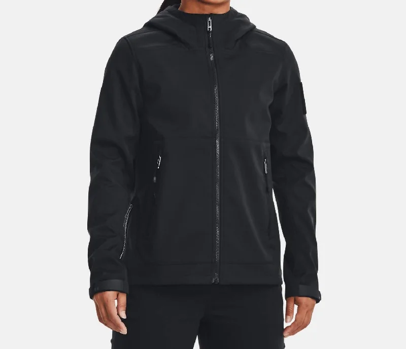 Tactical Softshell Jacket In Black Appliqued Jacket Beaded Jacket Sequined Jacket