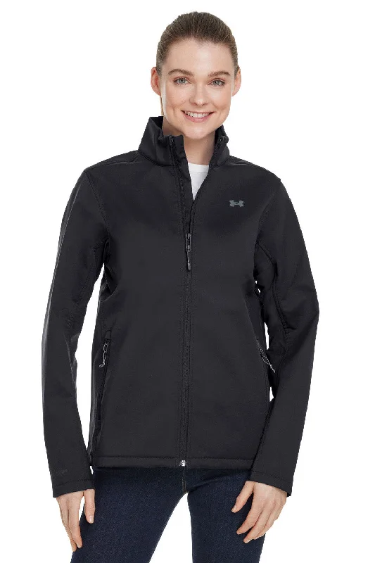 Under Armour Womens ColdGear Infrared Shield 2.0 Windproof & Waterproof Full Zip Jacket - Black Toggled Jacket Drawstring Jacket Belted Jacket Under Armour Womens ColdGear Infrared Shield 2.0 Windproof & Waterproof Full Zip Jacket - Black Toggled Jacket Drawstring Jacket Belted Jacket