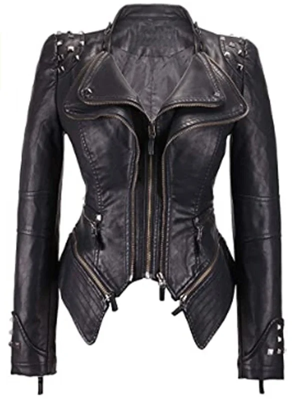 Women’s Fashion Studded Jacket Print Jacket Jacquard Jacket Embroidered Jacket