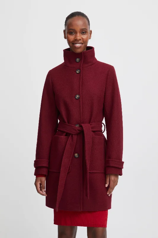 B. Young Cilia Coat Sporty Zip-Up Jacket