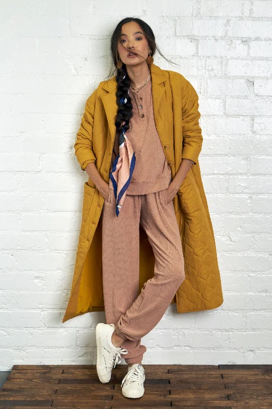 GINNY COAT Cropped Fleece Jacket