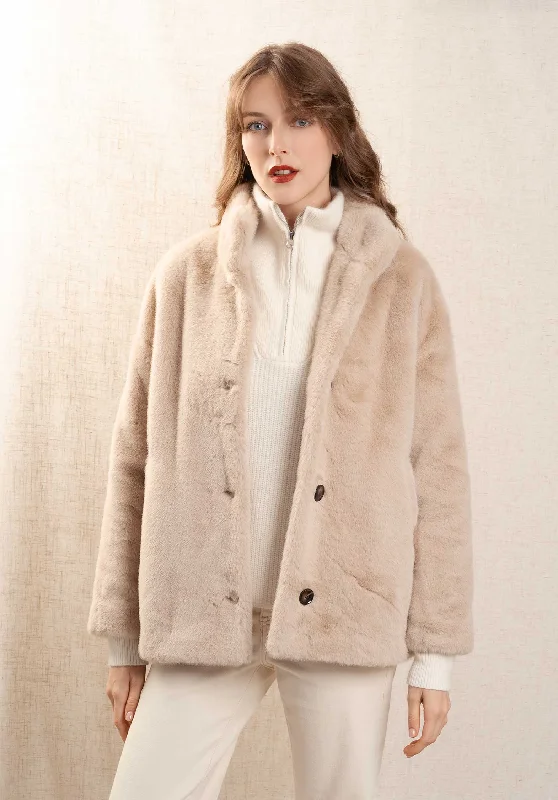 Coat Venus Bcvn553 Natural Chic Oversized Blazer
