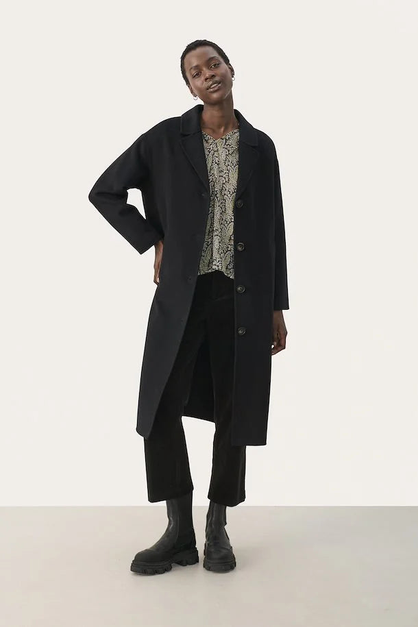 Part Two Lorelai Coat Luxe Faux Fur Coat