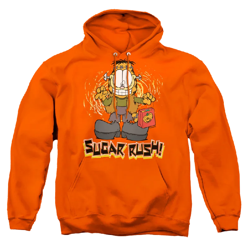 Garfield Sugar Rush - Pullover Hoodie Lapel Neck Sweater