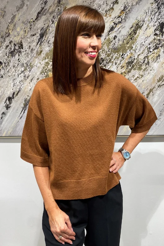 Drava Sweater Cable Knit Ribbed Knit Lace Knit