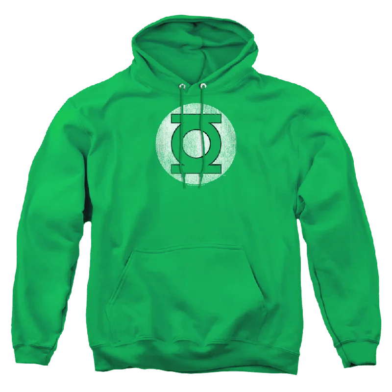 Green Lantern Green Lantern Logo Distressed - Pullover Hoodie