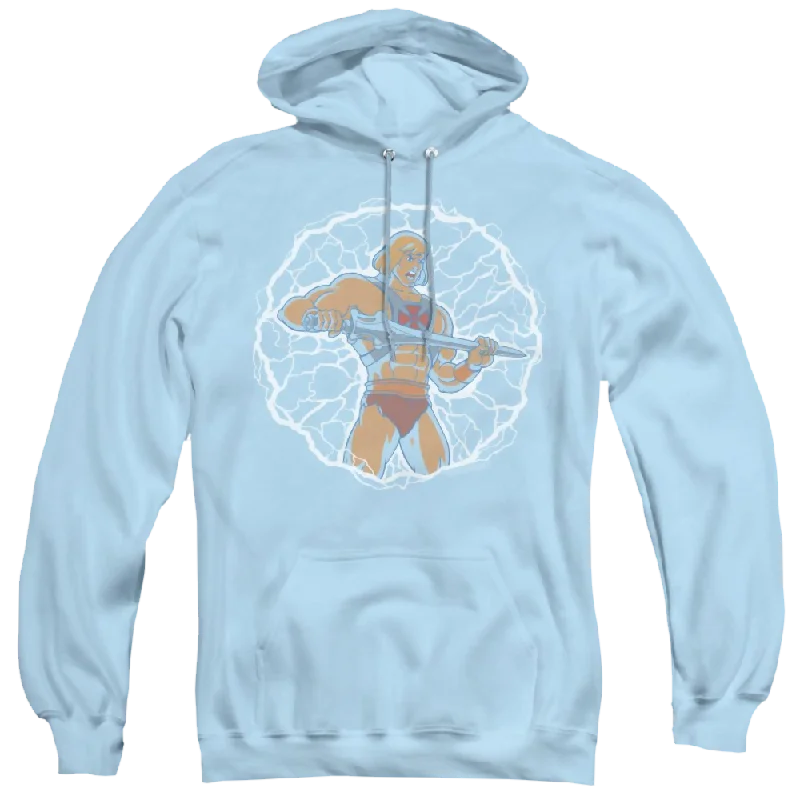 Masters Of The Universe Lightning Power - Pullover Hoodie Sheath Sleeve Elegant