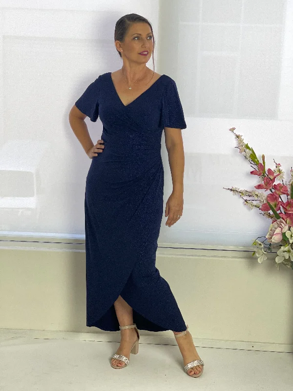 Honey Midnight Glitter Gown Tunics Occasion special