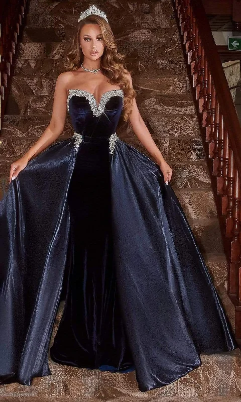 **Captivating Elegance: Portia and Scarlett's Shimmering Evening Gown**